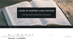 Desktop Screenshot of lauraofharvestlane.wordpress.com