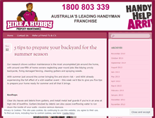 Tablet Screenshot of hirehubby.wordpress.com