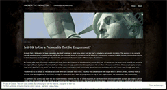 Desktop Screenshot of productivecompany.wordpress.com