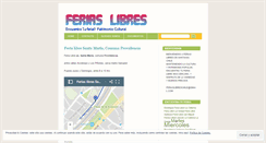 Desktop Screenshot of feriaslibres.wordpress.com