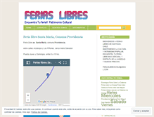 Tablet Screenshot of feriaslibres.wordpress.com