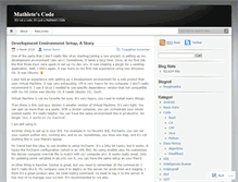 Tablet Screenshot of codemath.wordpress.com