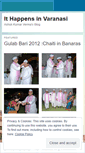 Mobile Screenshot of ithappensinvaranasi.wordpress.com