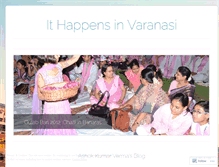 Tablet Screenshot of ithappensinvaranasi.wordpress.com