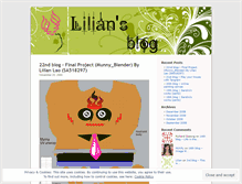 Tablet Screenshot of lilianlao.wordpress.com