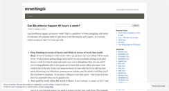 Desktop Screenshot of mrwritingiii.wordpress.com