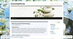 Desktop Screenshot of dreamangelflorals.wordpress.com