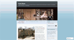 Desktop Screenshot of anniemame.wordpress.com