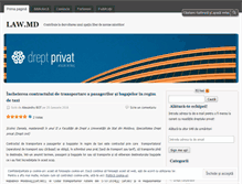 Tablet Screenshot of dreptprivat.wordpress.com