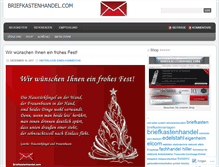 Tablet Screenshot of briefkastenhandel.wordpress.com