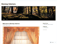 Tablet Screenshot of denmayinteriors.wordpress.com