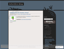 Tablet Screenshot of inforlife.wordpress.com