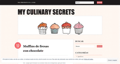 Desktop Screenshot of myculinarysecrets.wordpress.com