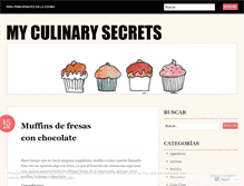 Tablet Screenshot of myculinarysecrets.wordpress.com