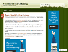 Tablet Screenshot of cosmocaters.wordpress.com
