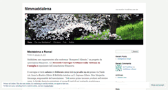 Desktop Screenshot of filmmaddalena.wordpress.com