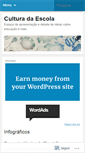 Mobile Screenshot of culturadaescola.wordpress.com