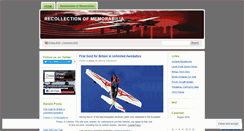 Desktop Screenshot of mymodelplanes.wordpress.com