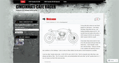 Desktop Screenshot of cincinnaticaferacer.wordpress.com