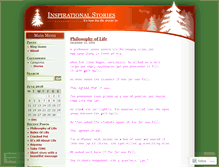 Tablet Screenshot of inspirationalmessages.wordpress.com