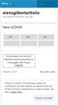 Mobile Screenshot of elenagilbertartfolio.wordpress.com