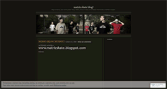 Desktop Screenshot of matrizskate.wordpress.com