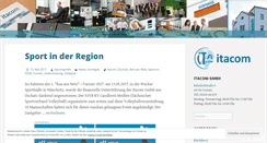 Desktop Screenshot of itacomblog.wordpress.com