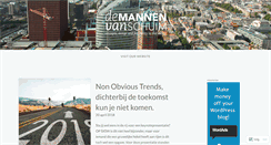 Desktop Screenshot of demannenvanschuim.wordpress.com