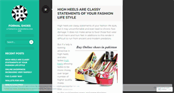 Desktop Screenshot of formalshoesblog.wordpress.com