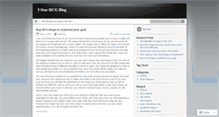 Desktop Screenshot of 5starhcg.wordpress.com