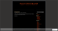 Desktop Screenshot of pallywithash.wordpress.com