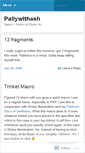 Mobile Screenshot of pallywithash.wordpress.com