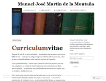 Tablet Screenshot of manu1574.wordpress.com