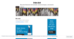 Desktop Screenshot of interdot.wordpress.com