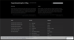 Desktop Screenshot of hujandanpelangiku.wordpress.com