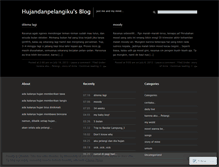 Tablet Screenshot of hujandanpelangiku.wordpress.com