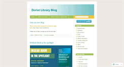 Desktop Screenshot of librarydoriot.wordpress.com