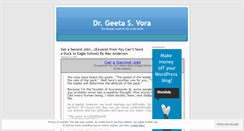 Desktop Screenshot of geetavora52.wordpress.com