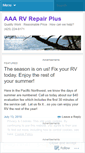 Mobile Screenshot of aaarvrepair.wordpress.com