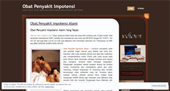 Desktop Screenshot of obatpenyakitlemahsyahwattricajus.wordpress.com