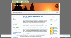 Desktop Screenshot of fnhidayat.wordpress.com