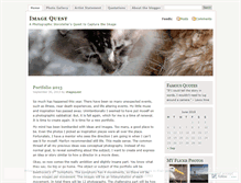 Tablet Screenshot of imagequest.wordpress.com
