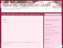 Tablet Screenshot of manutdnigeria.wordpress.com