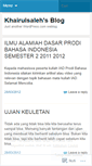 Mobile Screenshot of khairulsaleh.wordpress.com