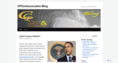 Desktop Screenshot of cpcommunicationblog.wordpress.com
