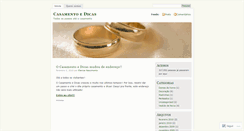 Desktop Screenshot of casamentoedicas.wordpress.com