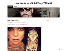 Tablet Screenshot of jeynoname.wordpress.com