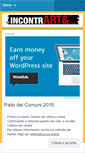 Mobile Screenshot of incontrarte.wordpress.com