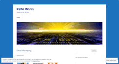 Desktop Screenshot of digitalmetrics.wordpress.com