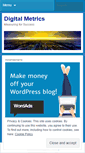 Mobile Screenshot of digitalmetrics.wordpress.com